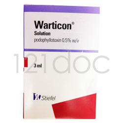 Warticon 0.5% 3 ml x 1